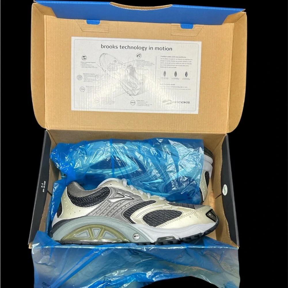 Size 8 WIDE - BROOKS‎ Beast MGNM/SLVR/TRNSH/BLKWHT Mens 41202 091